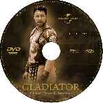 carátula cd de Gladiator - El Gladiador - Custom - V2