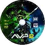 carátula cd de Aliens Vs Predator 2 - Custom - V9