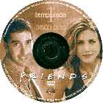 carátula cd de Friends - Temporada 01 - Dvd 02 - Region 1-4