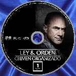 carátula cd de Ley Y Orden - Crimen Organizado - Temporada 01 - Custom