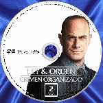 carátula cd de Ley Y Orden - Crimen Organizado - Temporada 02 - Custom