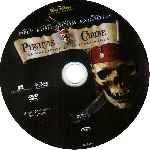 carátula cd de Piratas Del Caribe - La Maldicion De La Perla Negra - Alquiler