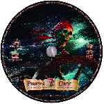 carátula cd de Piratas Del Caribe - La Maldicion De La Perla Negra - Custom - V07