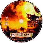 carátula cd de Piratas Del Caribe - La Maldicion De La Perla Negra - Custom - V08